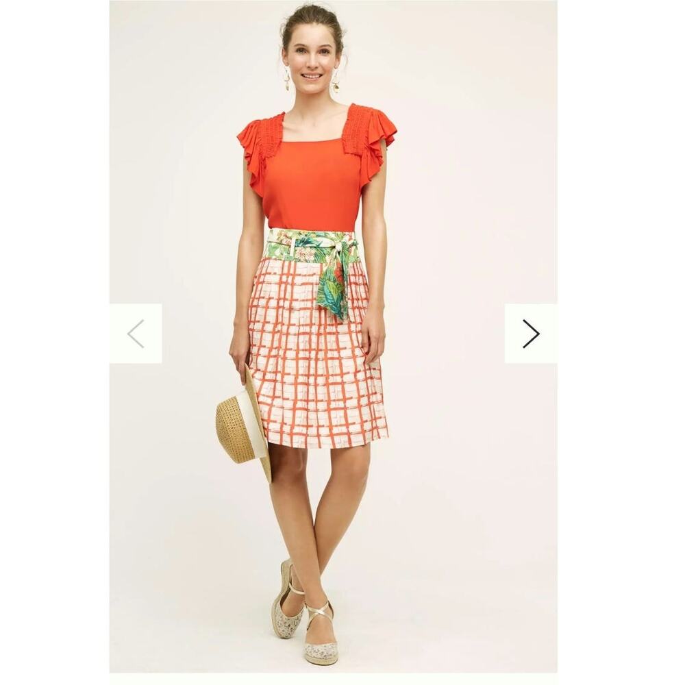 Anthropologie Maeve County Fair Skirt Size: 6